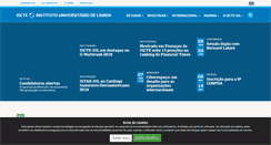 Desktop Screenshot of iscte-iul.pt