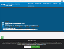 Tablet Screenshot of iscte-iul.pt